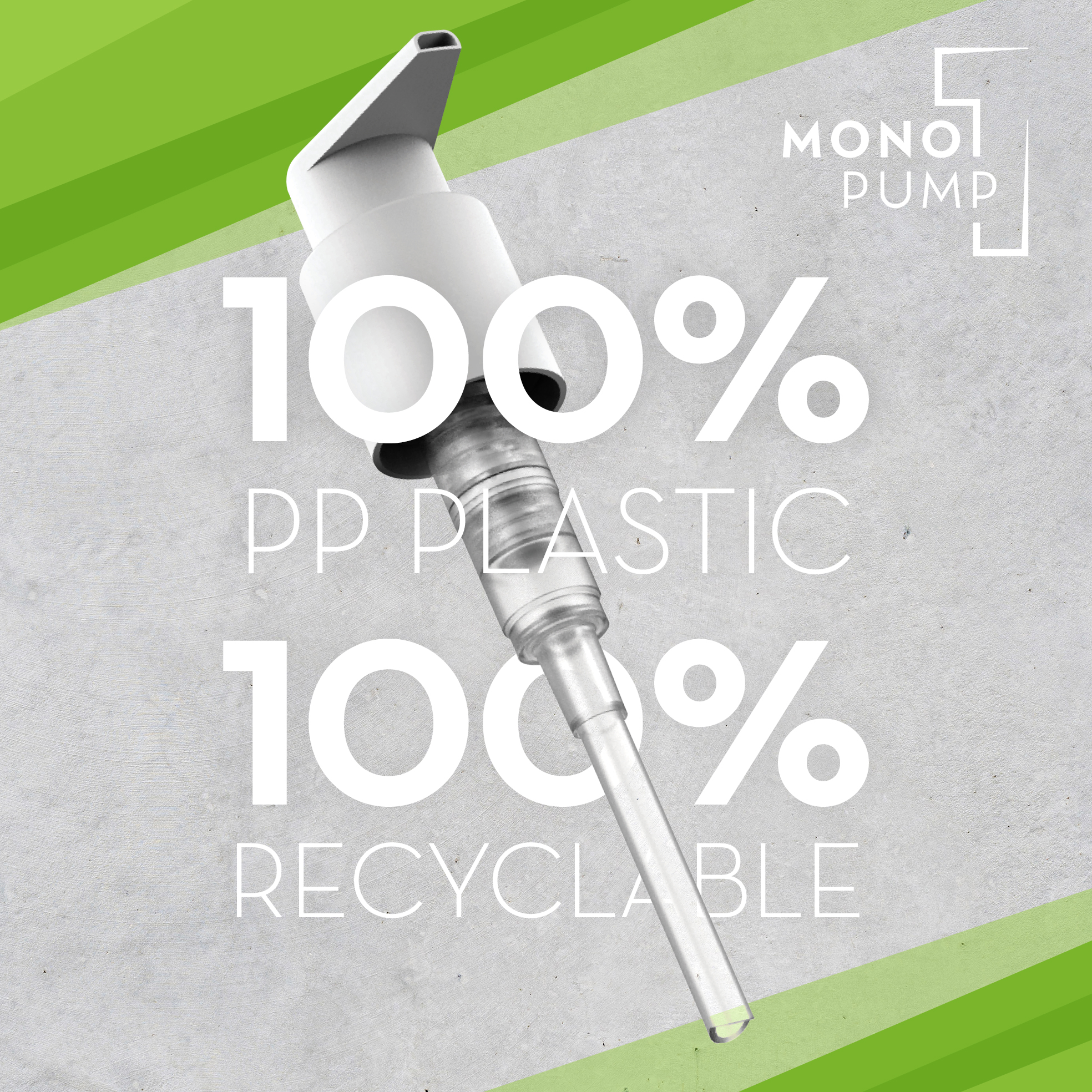 Mono pump sustainable Fasten