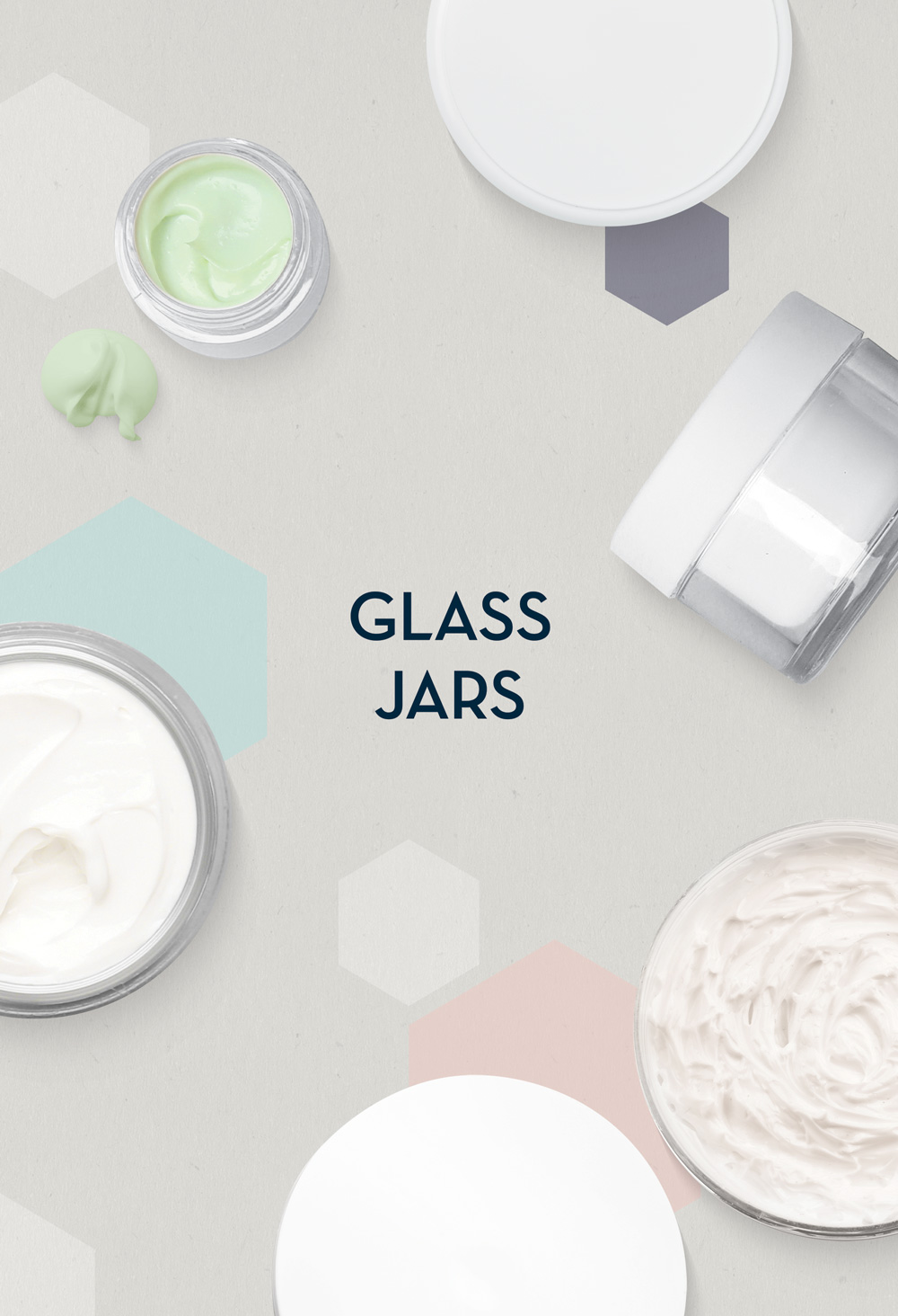Glass Jars - Fasten