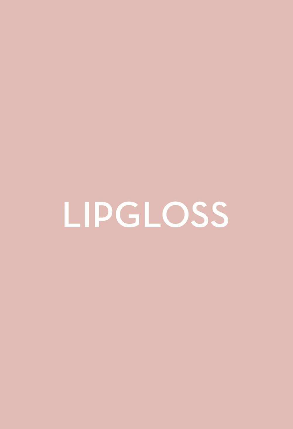 Lipgloss - Fasten
