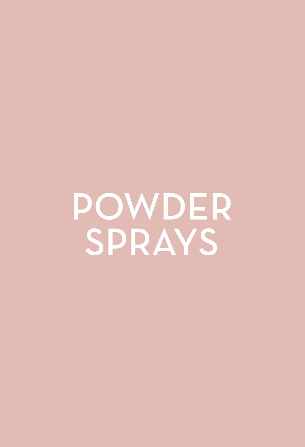 Powder Sprays - Fasten